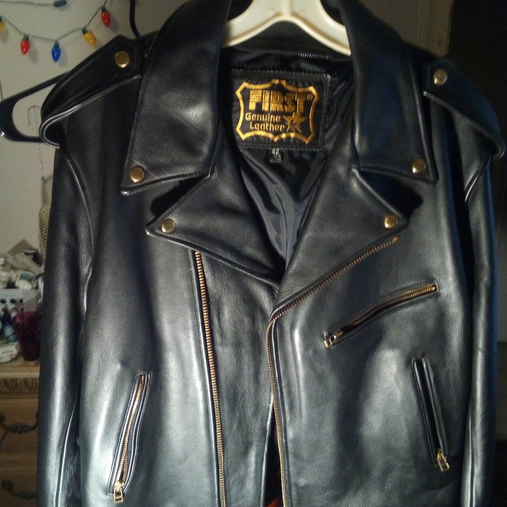 Leather jacket